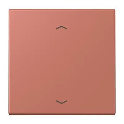 JUNG schakelwip met pijlsymbolen Les Couleurs terre sienne brique 236 (LC 990 P 236)