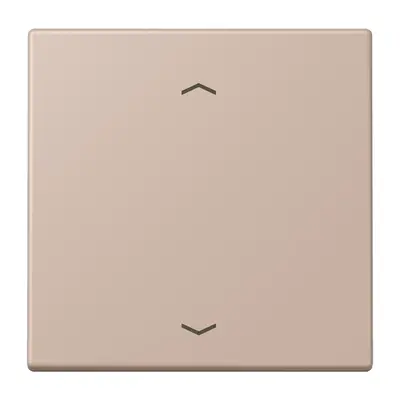 JUNG schakelwip met pijlsymbolen Les Couleurs ombre brulee clair 240 (LC 990 P 240)