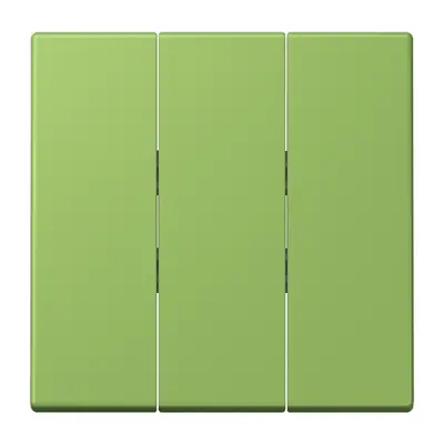 JUNG schakelwip 3-voudig tbv 3-voudige schakelaar 5306EU Les Couleurs vert 31 220 (LC 993 BF 220)