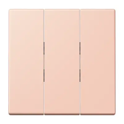 JUNG schakelwip 3-voudig tbv 3-voudige schakelaar 5306EU Les Couleurs l'ocre rouge clair 234 (LC 993 BF 234)