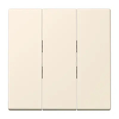 JUNG schakelwip 3-voudig tbv 3-voudige schakelaar 5306EU Les Couleurs blanc ivoire 245 (LC 993 BF 245)