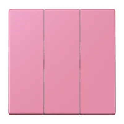 JUNG schakelwip 3-voudig tbv 3-voudige schakelaar 5306EU Les Couleurs rose vif 246 (LC 993 BF 246)