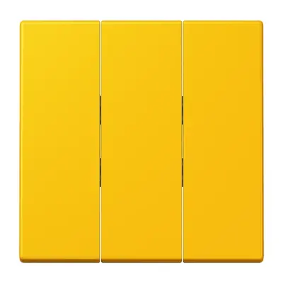 JUNG schakelwip 3-voudig tbv 3-voudige schakelaar 5306EU Les Couleurs le jaune vif 263 (LC 993 BF 263)