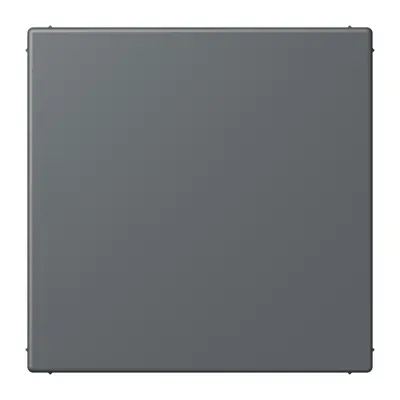 JUNG centraalplaat blinddeksel incl. draagframe Les Couleurs gris fonce 31 202 (LC 994 B 202)