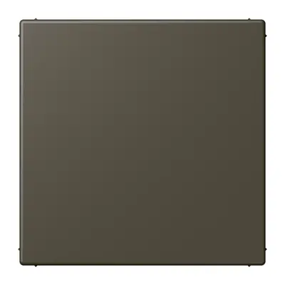 JUNG centraalplaat blinddeksel incl. draagframe Les Couleurs ombre naturelle 31 241 (LC 994 B 241)