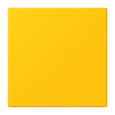 JUNG centraalplaat blinddeksel incl. draagframe Les Couleurs le jaune vif 263 (LC 994 B 263)