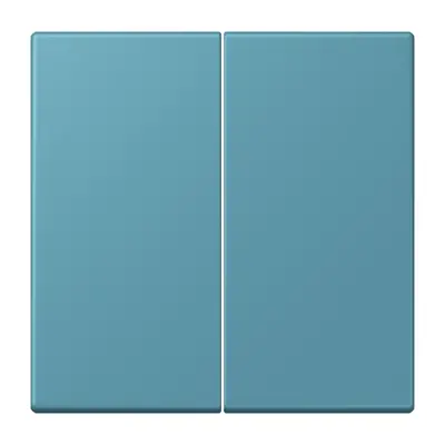 JUNG schakelwip 2-voudig Les Couleurs ceruleen vif 212 (LC 995 212)