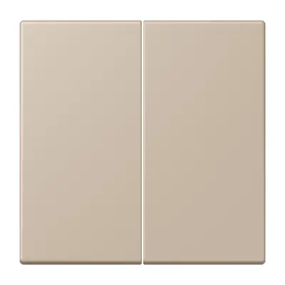 JUNG schakelwip 2-voudig Les Couleurs ombre naturelle claire 243 (LC 995 243)