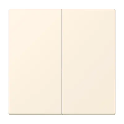 JUNG schakelwip 2-voudig Les Couleurs blanc ivoire 245 (LC995245)