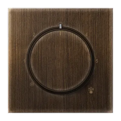 JUNG knop voor ruimtethermostaat LS990 messing antiek (ME 1749 AT)