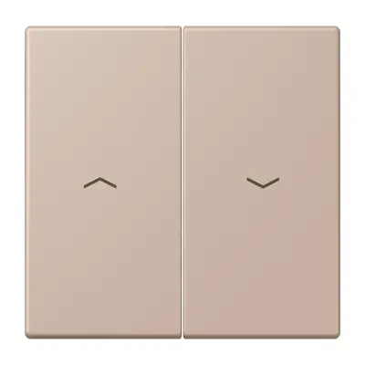 JUNG wip tbv jaloezieschakelaar Les Couleurs ombre brulee clair 240 (LC 995 P 240)