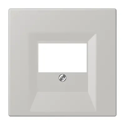 JUNG centraalplaat multimedia Les Couleurs gris clair 31 205 (LC 969 T 205)