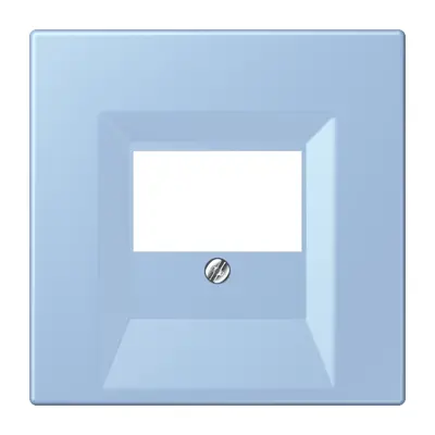 JUNG centraalplaat multimedia Les Couleurs outremer moyen 207 (LC 969 T 207)