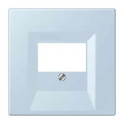 JUNG centraalplaat multimedia Les Couleurs outremer clair 208 (LC 969 T 208)