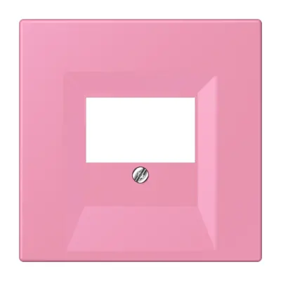 JUNG centraalplaat multimedia Les Couleurs rose vif 246 (LC 969 T 246)