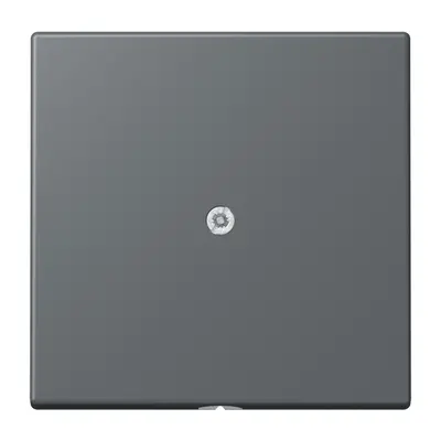 JUNG centraalplaat voor snoerinvoer met trekontlasting Les Couleurs gris fonce 31 202 (LC 990 A 202)