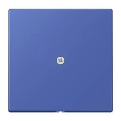 JUNG centraalplaat voor snoerinvoer met trekontlasting Les Couleurs bleu outremer 31 206 (LC 990 A 206)