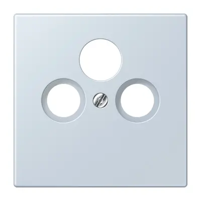 JUNG centraalplaat coax/sat Les Couleurs outremer pale 209 (LC 990 SAT 209)