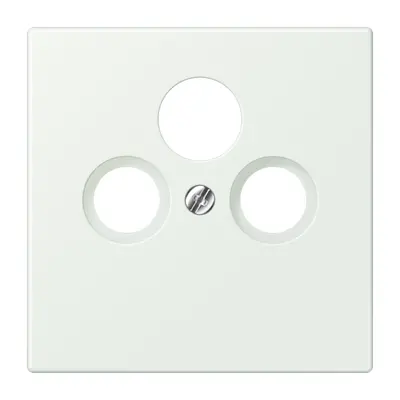 JUNG centraalplaat coax/sat Les Couleurs outremer gris 210 (LC 990 SAT 210)