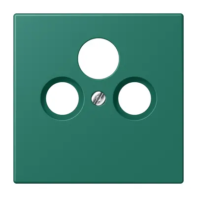 JUNG centraalplaat coax/sat Les Couleurs vert anglais 216 (LC 990 SAT 216)