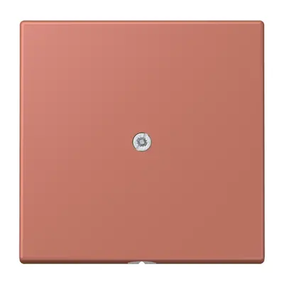 JUNG centraalplaat voor snoerinvoer met trekontlasting Les Couleurs terre sienne brique 236 (LC 990 A 236)