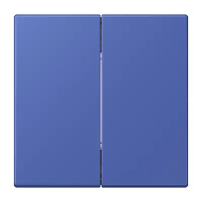 JUNG bluetooth radiografische wandzender 4-kanaals low energy Les Couleurs bleu outremer 31 206 (BLE LC 995 206)