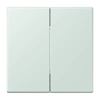 JUNG bluetooth radiografische wandzender 4-kanaals low energy Les Couleurs ceruleen pale 215 (BLE LC 995 215)