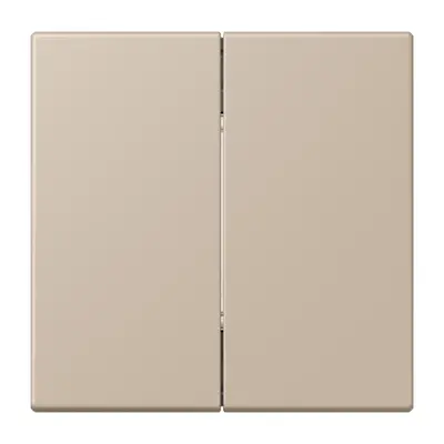 JUNG bluetooth radiografische wandzender 4-kanaals low energy Les Couleurs ombre naturelle claire 243 (BLE LC 995 243)