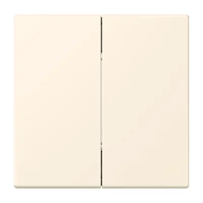 JUNG bluetooth radiografische wandzender 4-kanaals low energy Les Couleurs blanc ivoire 245 (BLE LC 995 245)