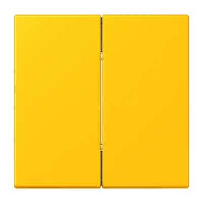 JUNG bluetooth radiografische wandzender 4-kanaals low energy Les Couleurs le jaune vif 263 (BLE LC 995 263)