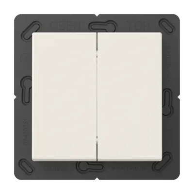 JUNG Friends of Hue radiografische wandzender 4-kanaals A-range creme (FOH A 595)