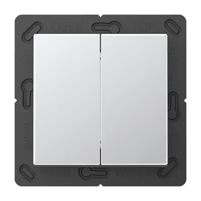 JUNG Friends of Hue radiografische wandzender 4-kanaals A-range aluminium (FOH A 595 AL)