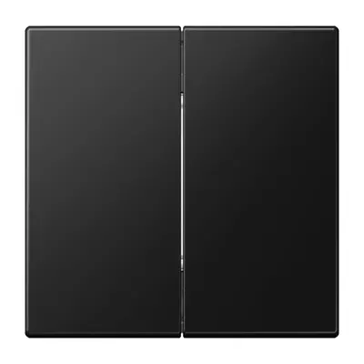 JUNG Friends of Hue radiografische wandzender 4-kanaals LS990 grafietzwart mat (FOH LS 995 SWM)