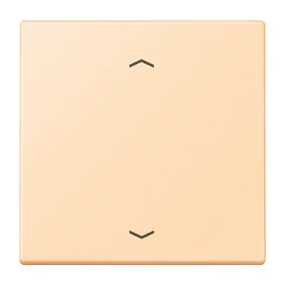 JUNG dimmerknop 1-voudig tastdimmer met pijlsymbolen Les Couleurs ocre 223 (LC 1700 P 223)