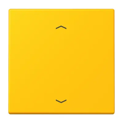 JUNG dimmerknop 1-voudig tastdimmer met pijlsymbolen Les Couleurs le jaune vif 263 (LC 1700 P 263)