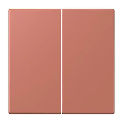 JUNG dimmerknop 2-voudig serietastdimmer Les Couleurs terre sienne brique 236 (LC 1702 236)