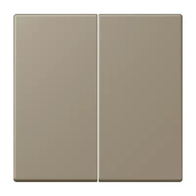 JUNG dimmerknop 2-voudig serietastdimmer Les Couleurs ombre naturelle moyenne 242 (LC 1702 242)