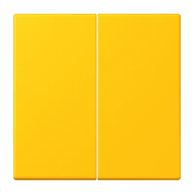JUNG dimmerknop 2-voudig serietastdimmer Les Couleurs le jaune vif 263 (LC 1702 263)