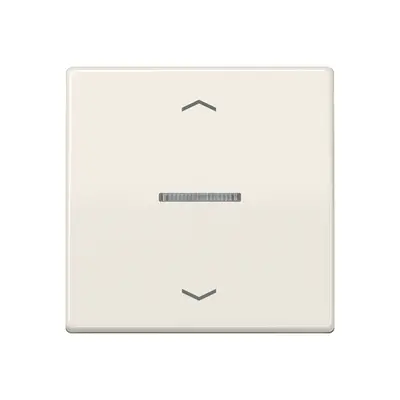 JUNG HOME taster 1-voudig met pijlsymbolen AS500 creme (BT AS 17101 P)