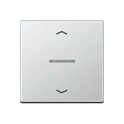 JUNG HOME dimmerknop 1-voudig met pijlsymbolen A-range aluminium (BT A 17101 P AL)