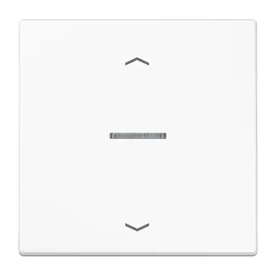 JUNG HOME dimmerknop 1-voudig met pijlsymbolen LS990 alpine wit (BT LS 17101 P WW)