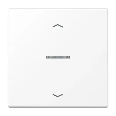 JUNG HOME dimmerknop 1-voudig met pijlsymbolen LS990 sneeuwwit mat (BT LS 17101 P WWM)
