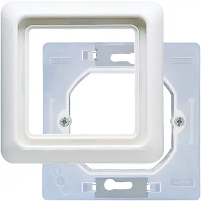 JUNG Afdekraam 1v Horizontaal en ve (CD 681 WU WW)