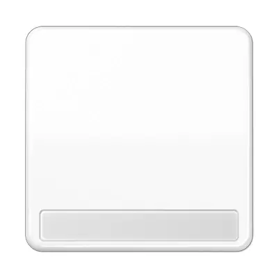 JUNG schakelwip met tekstvenster CD500 alpine wit (CD 590 NA WW)