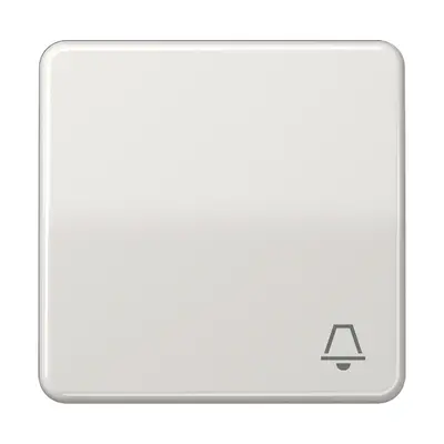 JUNG schakelwip met belsymbool CD500 lichtgrijs (CD 590 K LG)
