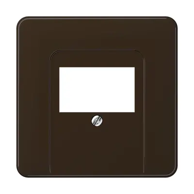 JUNG centraalplaat multimedia CD500 bruin (CD 569 T BR)