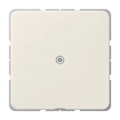 JUNG centraalplaat met snoerinvoer en draagring CD500 creme (590 A)