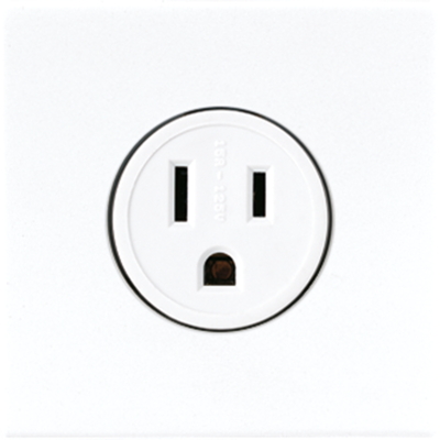 JUNG Wcd 1v NEMA Inbouw (LS 521-15 WW)