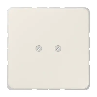 JUNG centraalplaat blinddeksel geschroefd incl. draagframe CD500 creme (561 B)