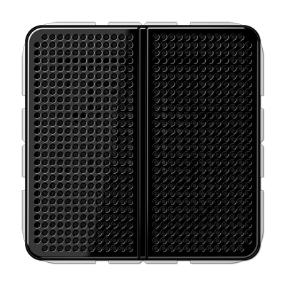 JUNG luidspreker module CD500 zwart (LSM CD 4 SW)